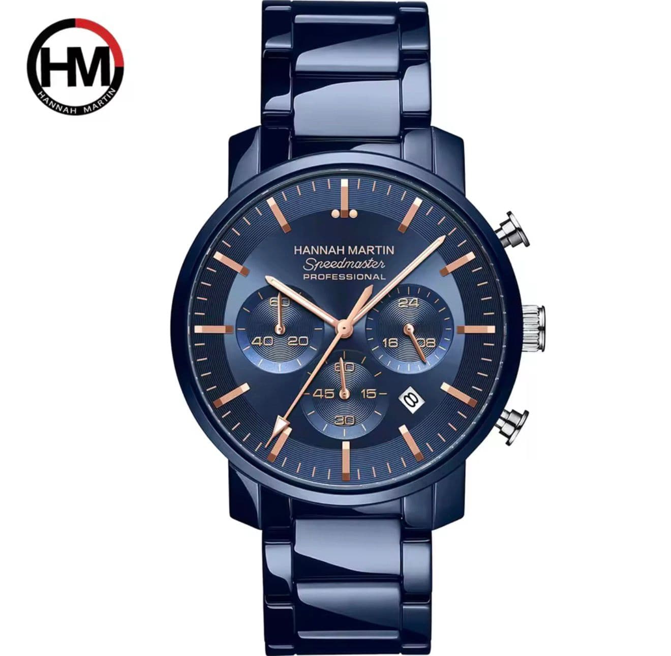 HANNAH MARTIN 113 Chronograph Stainless Steel Gents Watch
