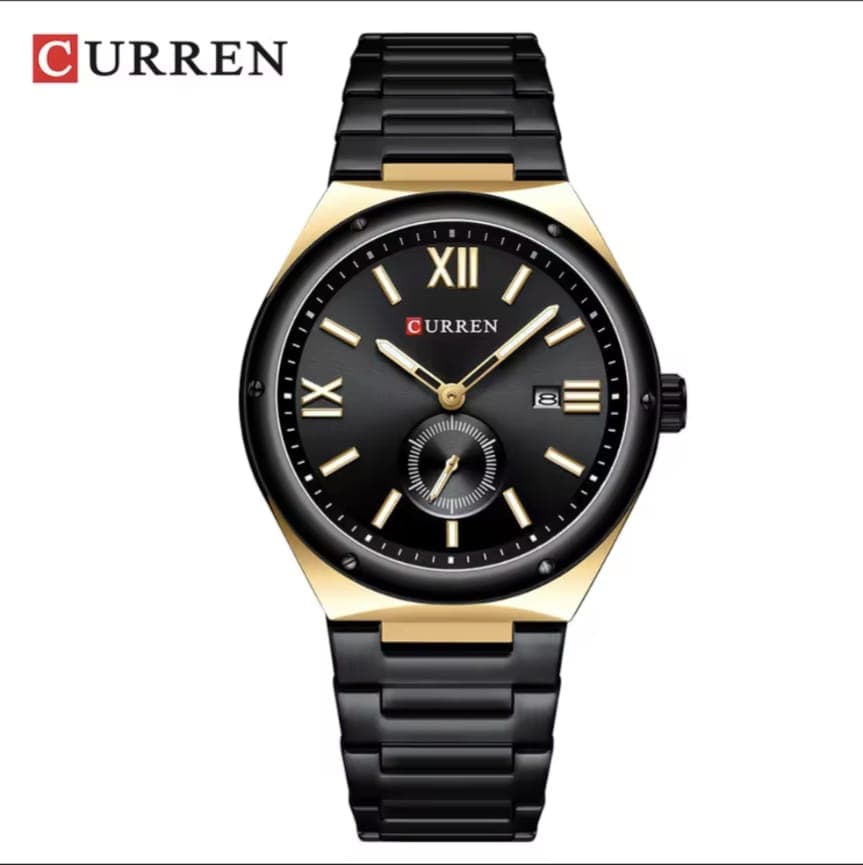 CURREN 8471 Stainless Steel Gents Watch