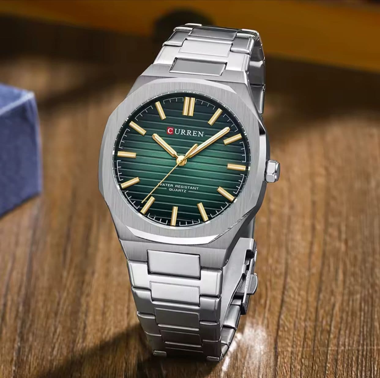 CURREN 8456 Stainless Steel Gents Watch