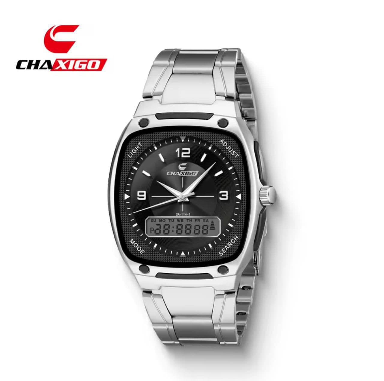 CHAXIGO 6137 Dual Display Gents Watch