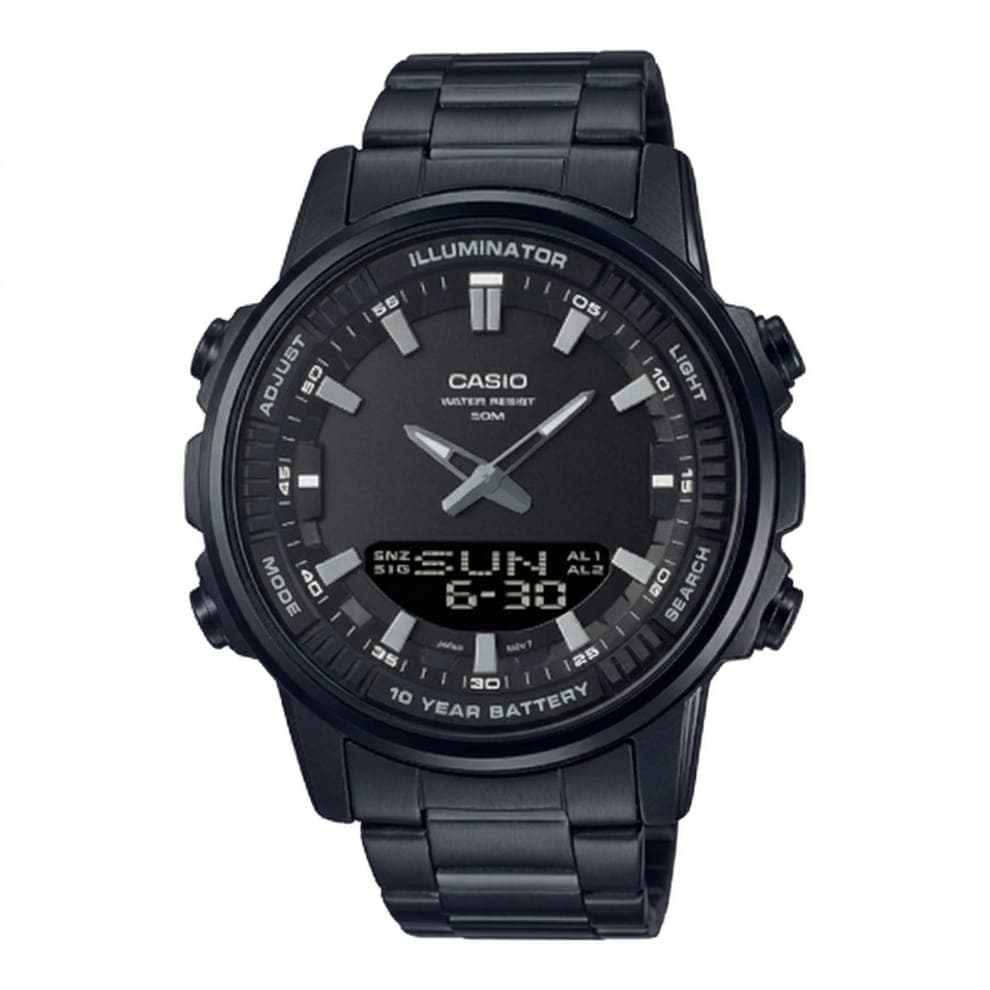 CASIO DUAL TIME Water Resistant Gents Watch