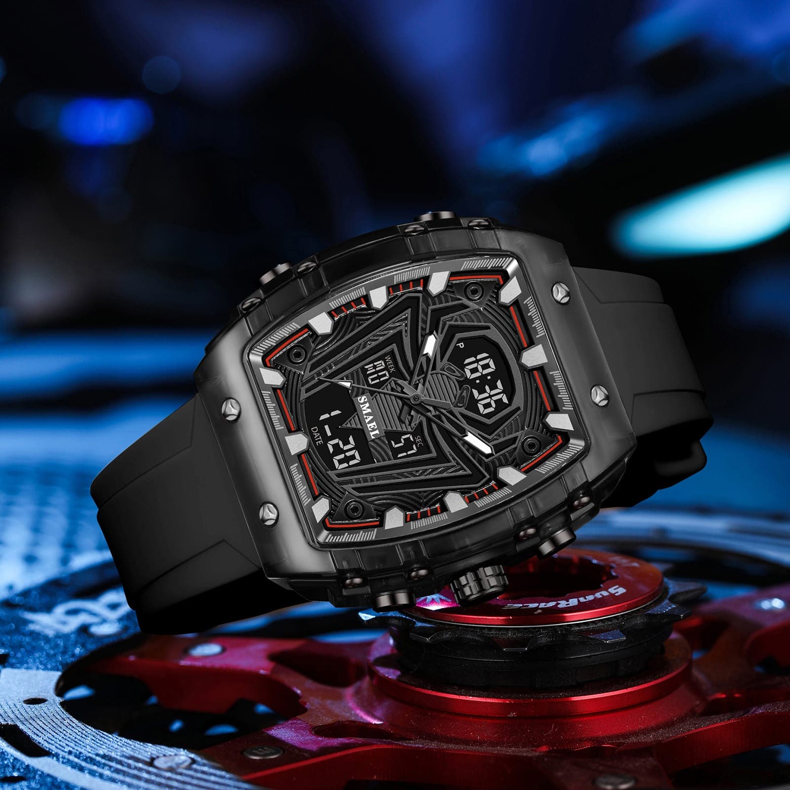 SMAEL Sport Watch 5ATM Water Resistant Men's Watch