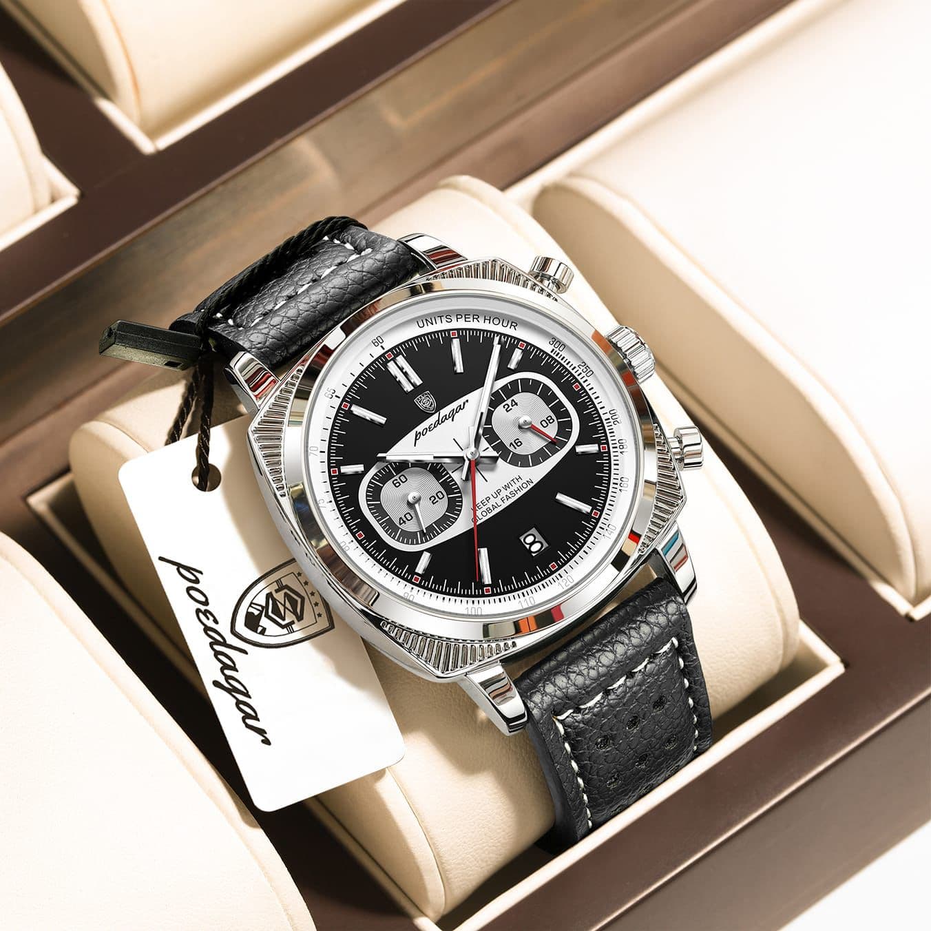 POEDAGAR 838 Chronograph Gents Watch