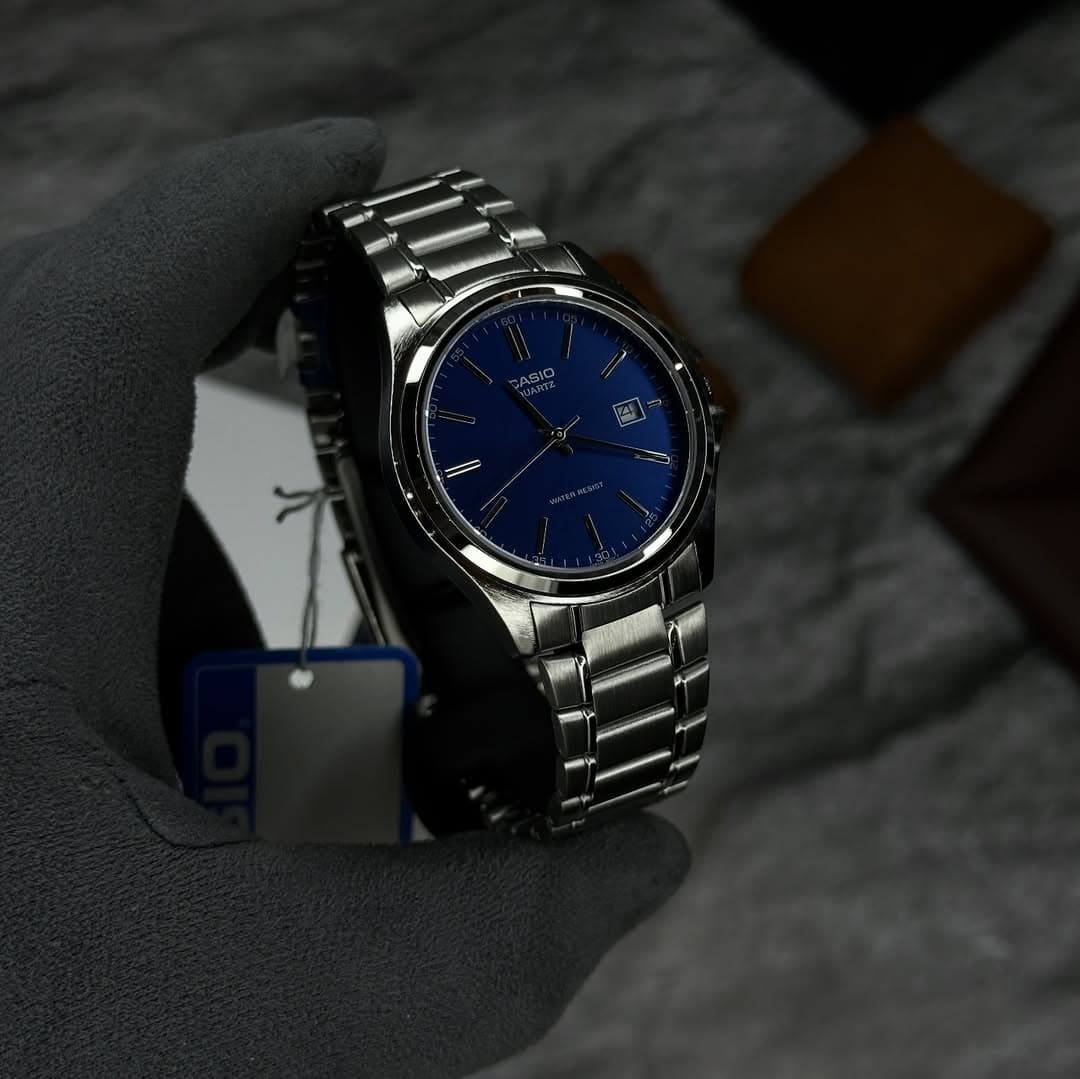 CASIO Water Resistant Stainless Steel Gents Watch