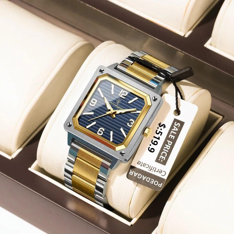 POEDAGAR 870 Stainless Steel Gents Watch
